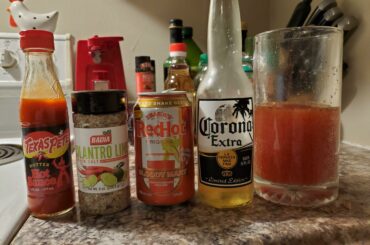 Excellent makeshift Michelada