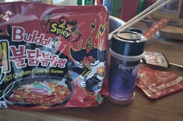 Wanted hotter noodles I said. . . I can take it I said. . .