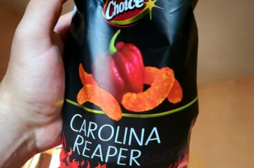 These are hands down my favorite cheese puffs. They're not too spicy that you can't handle them, but the flavor is insane.