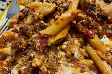 Spicy penne pasta