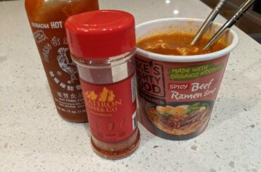 Spicy ramen that actually tastes good!