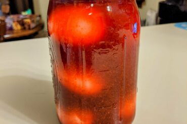 Found a use for the dehydrated solids I kept from last season's hot sauce