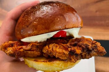 I made a Reddit-inspired Hot Chicken Sandwich