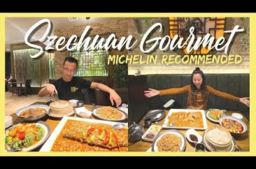 Dining at a 7-time Michelin Recommended Chinese Restaurant: Szechuan Gourmet in Midtown, Manhattan