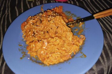 Some Pimped Samyang Chicken Fire Noodles Recipe in the Comments Nothing special, but i liked it!