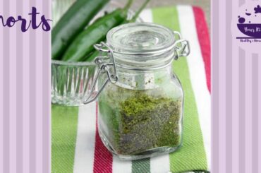 Green Chilli powder||Homemade Recipe||your kitchen