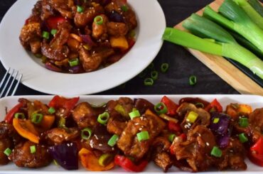 Mushroom Chilli | Chilli Mushroom Dry Recipe | Shorts