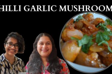 Chilli Garlic Mushroom | Recipe In Malayalam | Mushroom Recipes