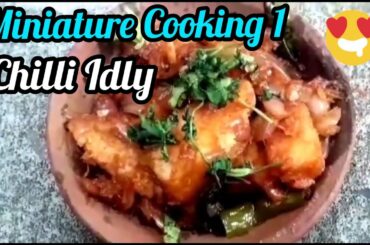 Mini cooking chilli idly recipe