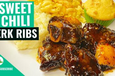 Sweet Chili Jerk Beef Ribs Recipe | Sweet Chili Jerk Short Ribs | How to make Sweet Chili Beef Ribs