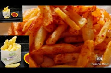 #Best Chilli French fries/Finger chips Recipe Forever||Chef Archana(Roy) Special/KFC Style||EASYrecp