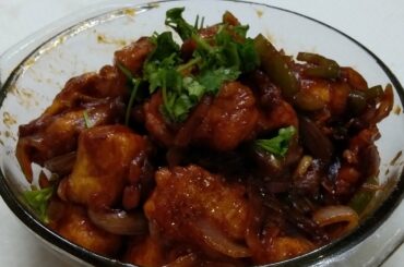 Panner Chilli Recipe ll Chilli Panner Restuarant style ll Easy and quick recipe.