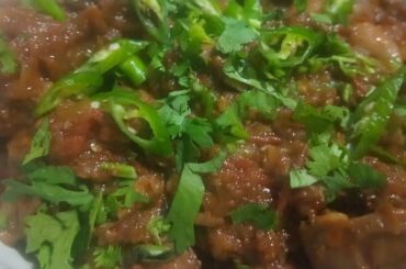 easy potta kaleji recipe without red chilli.