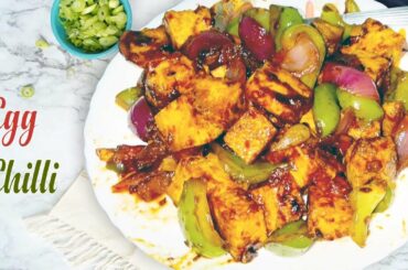 Egg chilli Recipe | How to Make Chilli Egg at Home |How to Make Egg Chilli  | Anda Chilli