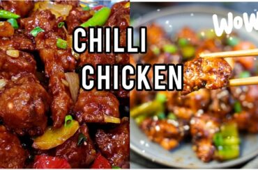 Easy Chilli chicken recipe | how to make easy chilli chicken | Restaurant Style chilli chicken