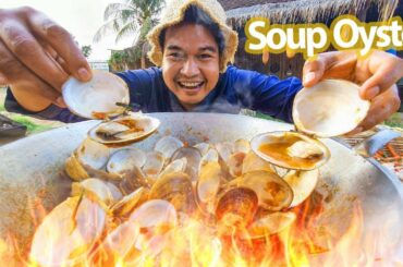 Wooow! Fried Spicy Clams / Chili Recipe Eating Delicious