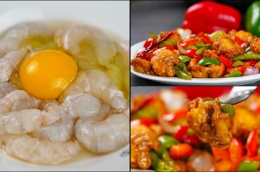 CHILLI PRAWN RECIPE RESTAURANT STYLE | CHILLI GARLIC PRAWN | SHORTS