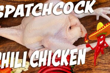 SPICY SPATCHCOCK CHILI CHICKEN | Recipe | BBQ Pit Boys