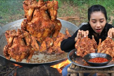 Cooking chicken crispy  with onion and chili sauce recipe - Amazing cooking
