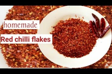 Red chilli flakes/Homemade chilli flakes/crushed chilli/chilli flakes recipe in tamil