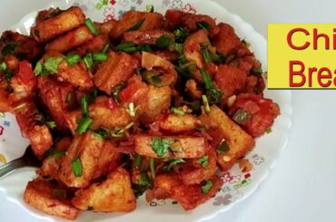 Crispy Bread Chilli Recipe  | Chinese Starter recipe | Breakfast Recipe | thefoodexperiment