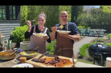 Grilled Steak and Potatoes