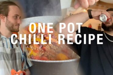 One Pot Beer Infused Chilli Recipe - Big Lad Ad
