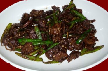 Beef Chili Dry Recipe | How To Make Restaurant Style Chinese Beef Chili | Chili Dry By Real Food Res