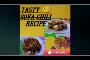 Tasty soya chili Recipe|| Just in 5min|| Shobha Ranaghor#shorts