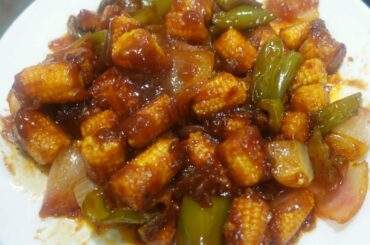 BABY CORN CHILLI RECIPE