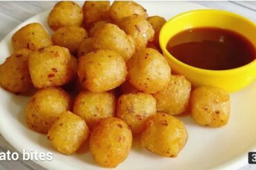 patato bites recipe|patato bites chilli garlic|how to make potato bites at home #patatobites #short