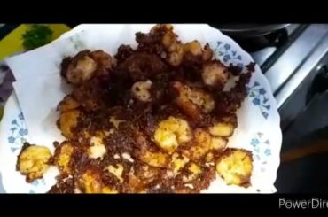 prawn chilli recipe by #minakshiskitchen