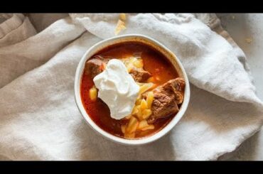 Instant Pot Steak Chili Recipe