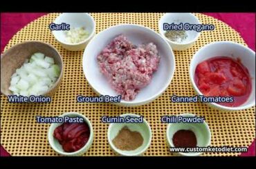 HOW TO MAKE Keto Beef Chili l Easy Dinner Keto Recipes