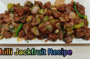 How to Make Chilli Jackfruit | Recipe for Odia Dish - Chilli Panasa | Easy and Tasty Chili Jackfruit