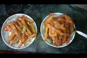 TASTY CHILLI POTATO || BK FOOD RECIPES