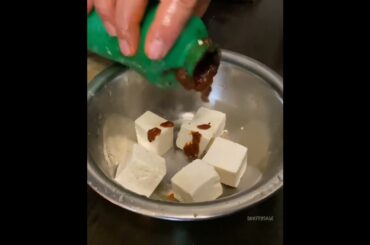 Chilli Paneer Recipe || STREET FOOD #shorts