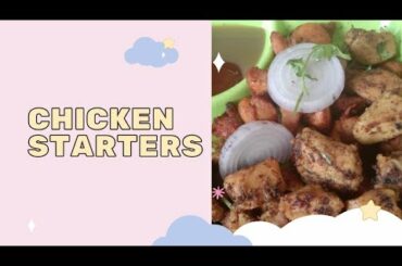 chilli chicken || chicken starters || easy recipe