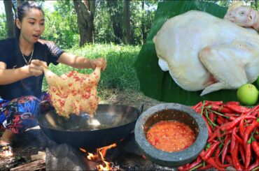 Cooking chicken crispy with chili recipe - Amazing cooking