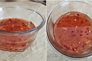 Sweet Chili Sauce Recipe in Simple Ways | Home Made Chili Sauce Recipe | Monikesh