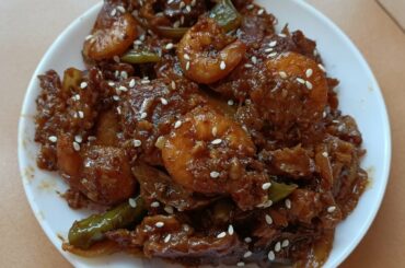 Chilli Prawn/Chilli Shrimp recipe/prawn recipes/Chilli Fish/Shrimp recipes #shorts #shrimp #prawn
