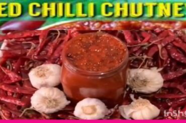 red chilli chutney recipe l eid  recipes l Ashi Ka kitchen