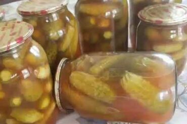 pickles with ketchup "Chili" recipe in the descriptions