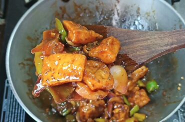 Homemade Egg Chili dry fry. Serve hot and enjoy as a starter...