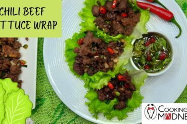Chili beef lettuce wrap|Inspired recipe by GORDON RAMSAY|Beef Lettuce wraps in 15 Minutes