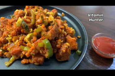 Leftover idli recipe | Chili idli recipes | How to make | Vitamin Hunter