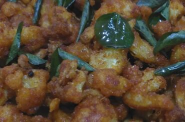 Cauliflower Chilli Recipes in tamil | Crispy Cauliflower Chilli | Gobi 65 | Chilly Gobi | Chilly fry