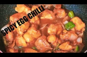 EGG CHILLI RECIPE || HOW TO MAKE EGG CHILLI || RESTAURANT STYLE EGG CHILI || EGGCHILLI BENGALI STYLE