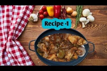 First Recipe Video // Chilli Chicken