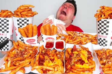 i'm having a REALLY bad day... Chili Cheese Fries Mukbang